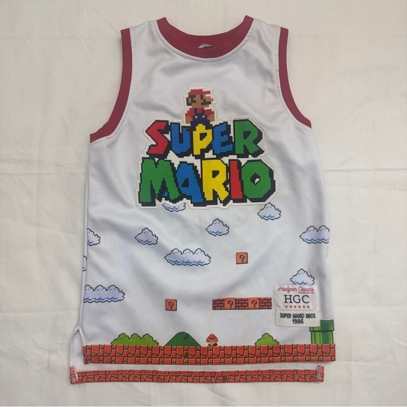 Headger Classics Other - Super Mario Bros. Nintendo Headgear Classics Authentic Jersey Size Small